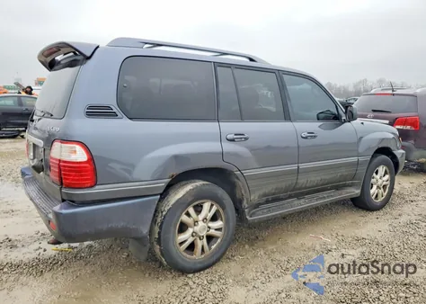 2004 Lexus Lx 470 Base z USA, uszkodzony, nr VIN JTJHT00W543537835